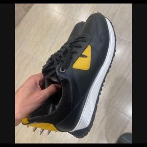 MENS FENDI SNEAKERS US SIZE 10 WITH BOX